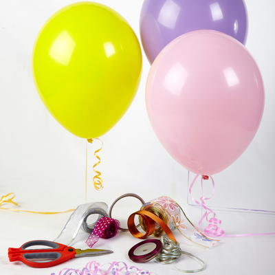 Balloon Pumps & Ribbons