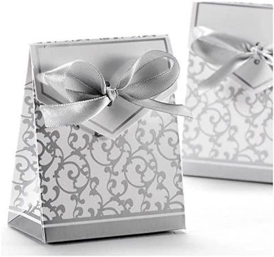 10pcs Gold and Silver Wedding Party Favour Gift Boxes - Partyshakes