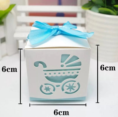 15pcs Blue Baby Shower Favour Gift Boxes - Partyshakes