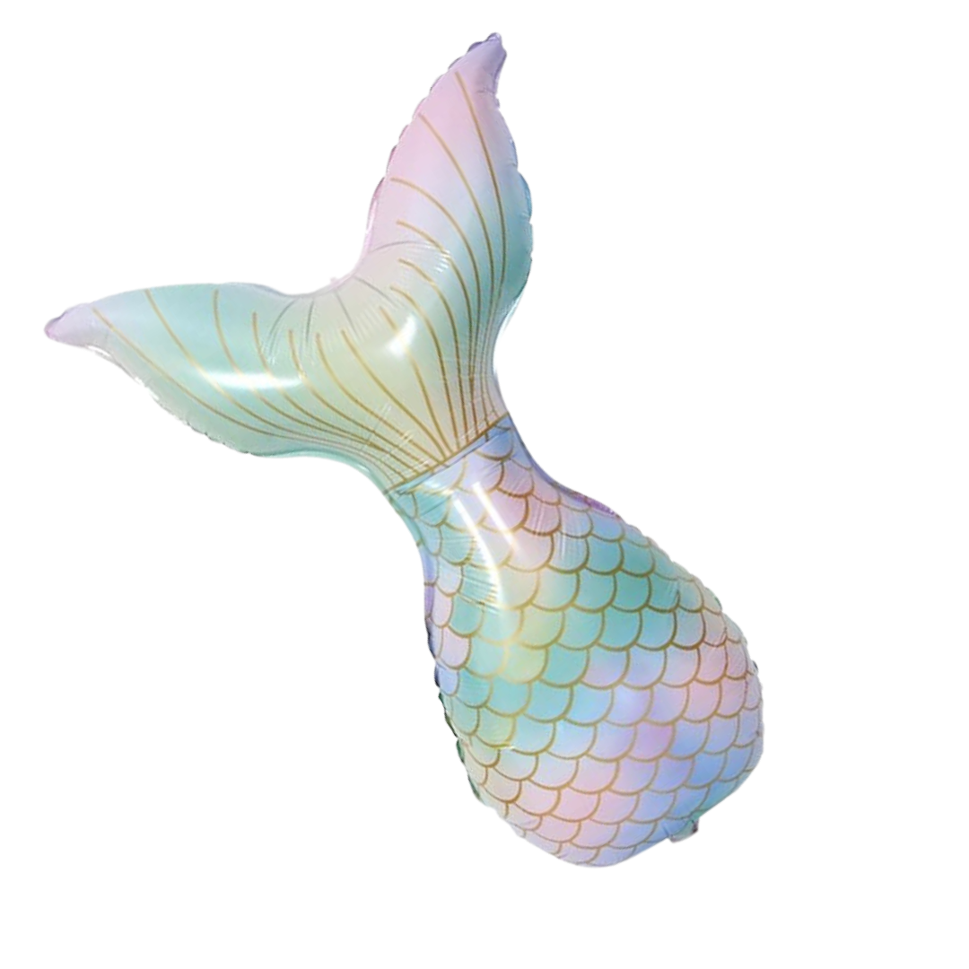 Giant 34″ Mermaid Tail Foil Balloon - Partyshakes Balloons