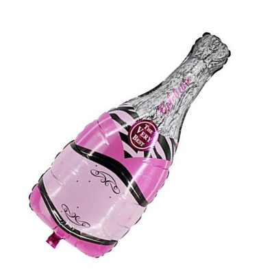 Giant 36″ Pink Champagne Foil Balloon - Partyshakes Balloons
