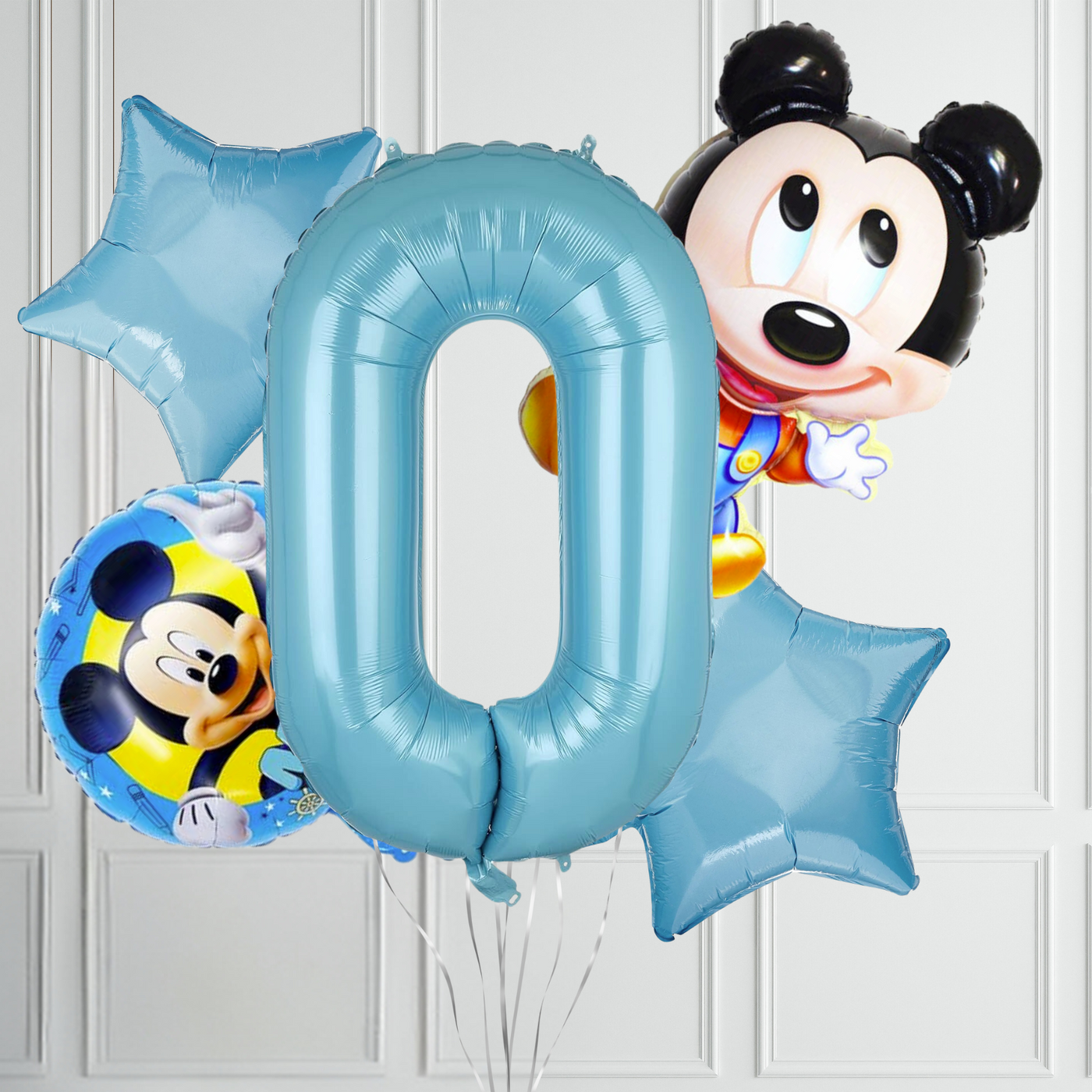 5pcs 40inch Kids Happy Birthday Mickey Mouse Balloon Set - Partyshakes 0 balloons