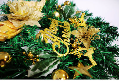 30cm Merry Christmas Wreath for Door