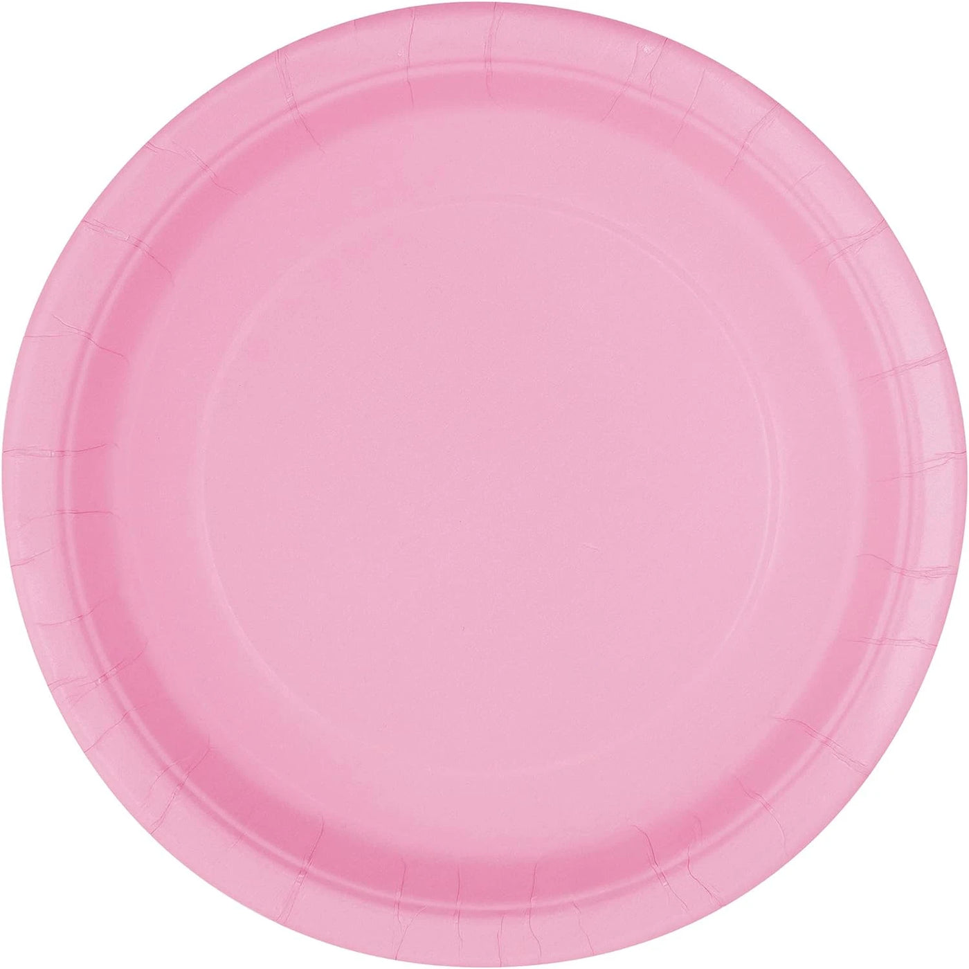 Pack of 8 Pink Paper Plates - Partyshakes Party Supplies