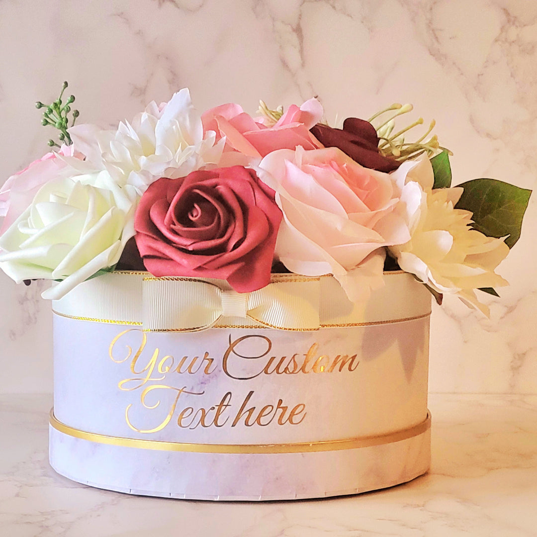 Personalised Flower Hat Gift Box