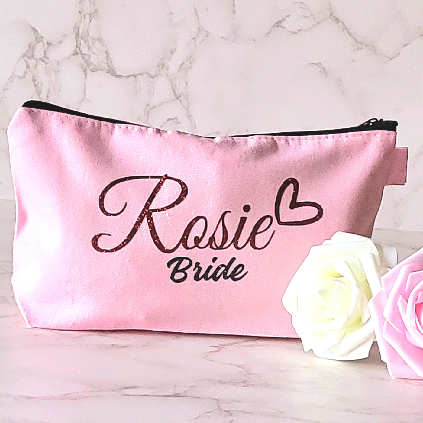 Personalised Name Makeup Bag, Gift for Birthday, Christmas, Hen do