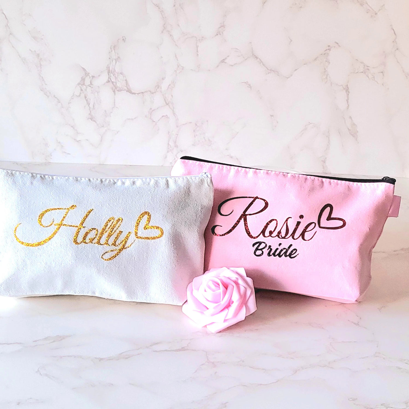 Personalised Name Makeup Bag, Gift for Birthday, Christmas, Hen do