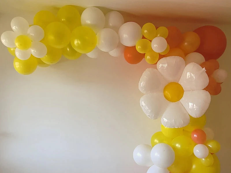 Sunflower Balloon Garland for Summer Parties