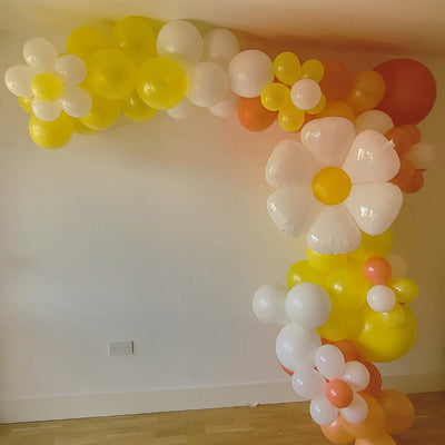 Sunflower Balloon Garland for Summer Parties