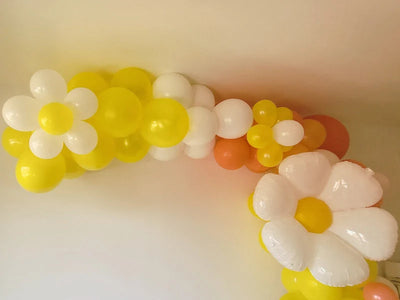 Sunflower Balloon Garland for Summer Parties