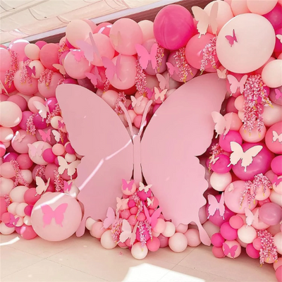 Rose Pink and Rose Gold Latex Balloon Garland Arch Kit with 18inch Pink Balloons