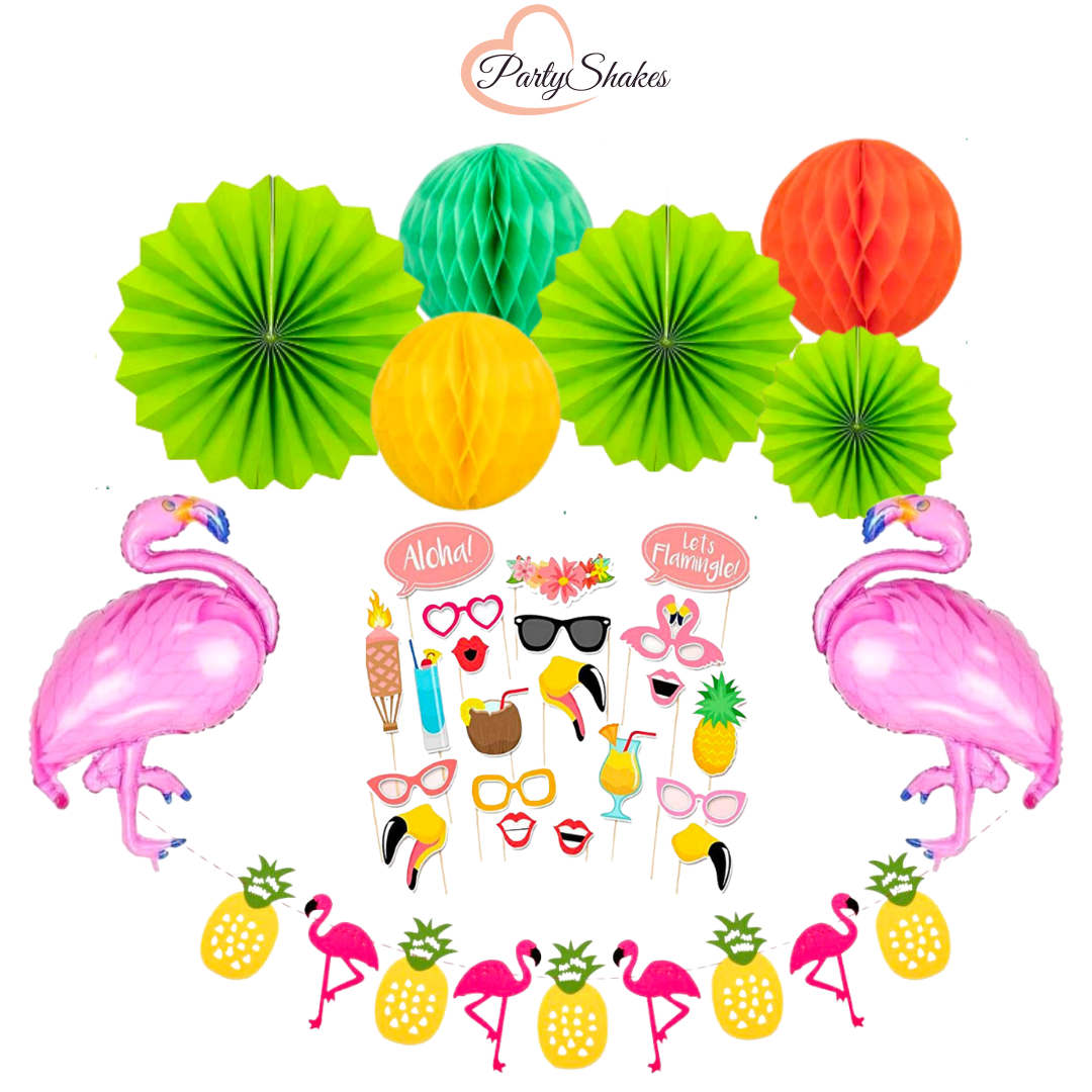 Hawaiian Summer Party Decorations - Partyshakes Party Supplies