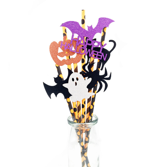 Halloween Spooky Straws, Halloween Party Decoration