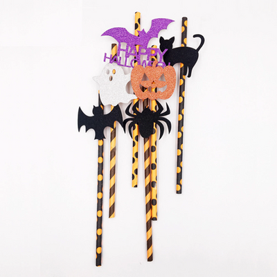 Halloween Spooky Straws, Halloween Party Decoration - Partyshakes Tableware