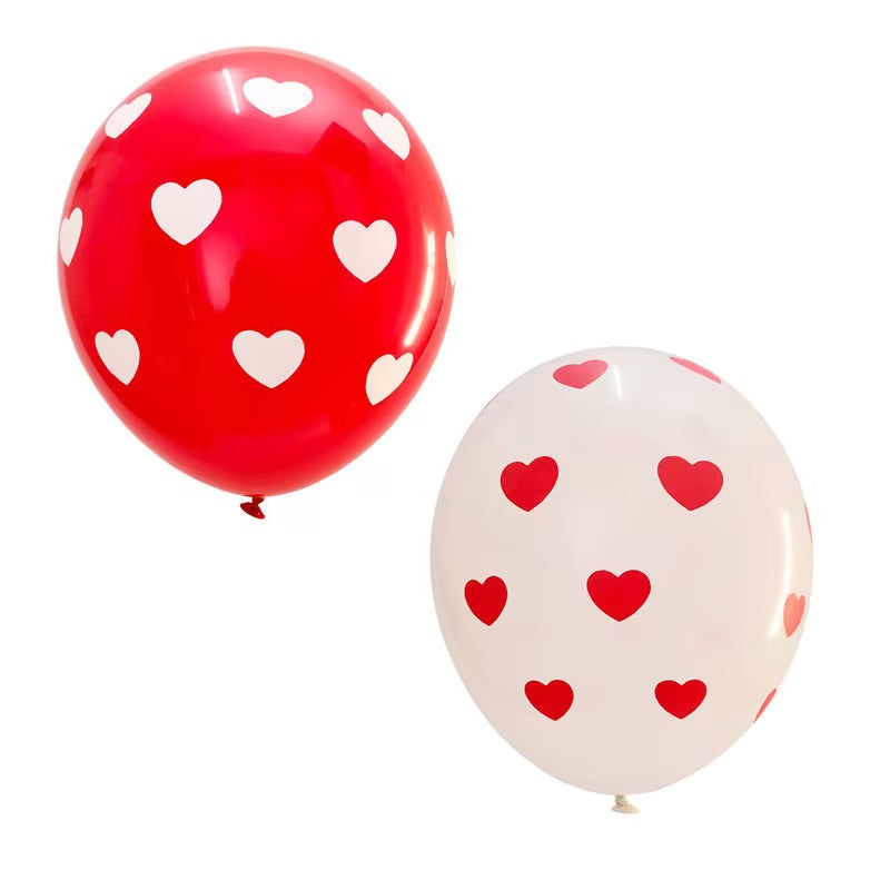 Our Giant Love Heart Foil Balloon Bouquet features premium red and confetti latex balloons, as well as foil love balloons. Perfect for weddings, Valentine's Day celebrations, birthday and engagement parties, these high-quality red and white balloons add a touch of romance to any occasion. With an elegant heart-shaped pattern and a charming love phrase printed on the foil balloons, these balloons will surely elevate the atmosphere of your event.