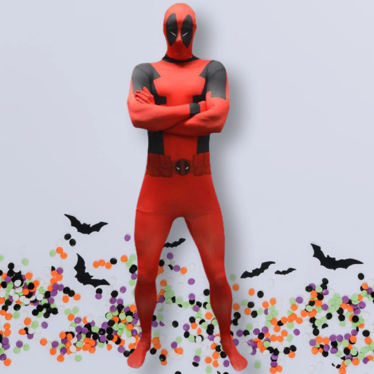 Deadpool Morphsuit Halloween Adult Costume