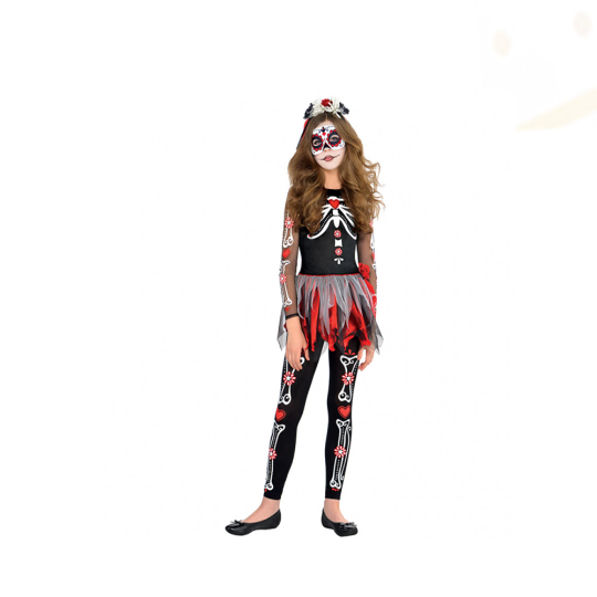 Day of the Dead Teen Halloween Costume