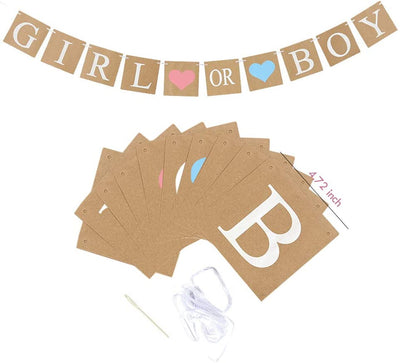 Baby Shower and Gender Reveal Photo Booth Props