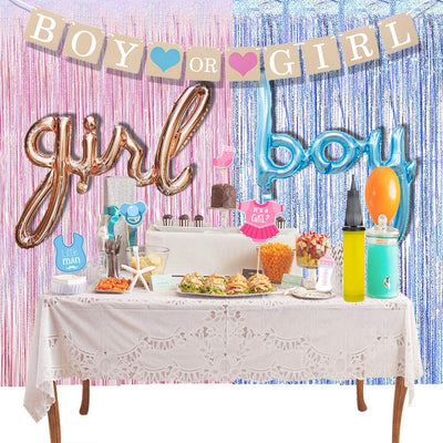 Baby Shower and Gender Reveal Photo Booth Props