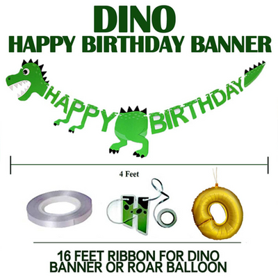Dinosaur Theme Birthday Balloons Garland, Dinosaur Party Decoration