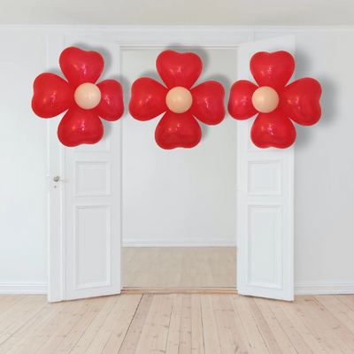 Heart Shaped Flower Balloon - Add a Touch of Love to Any Occasion