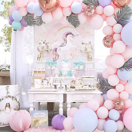 DIY Pastel Pink and Lavender Balloon Arch Garland Arch Kit, Pastel Balloon Garland Arch
