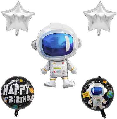 1st Happy Birthday Outer Space Theme Balloon Set