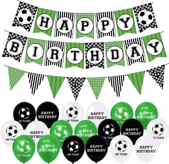 45pcs Football Party Set - Partyshakes balloons
