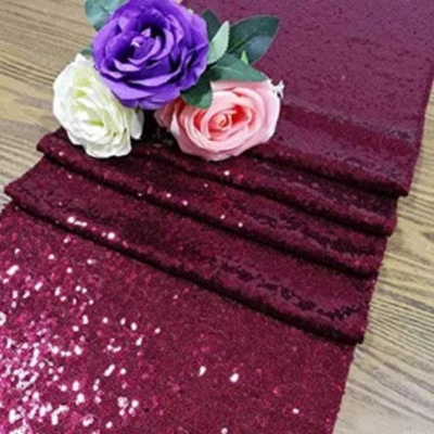 Pink Sequin Table Runner for Parties - Partyshakes Placemats
