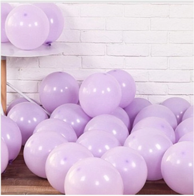 20pcs 12" Pastel Colours Latex Balloons  - Partyshakes Purple balloons