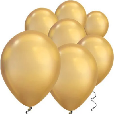Gold Champagne Bottle Balloon Bouquet - Partyshakes Balloons