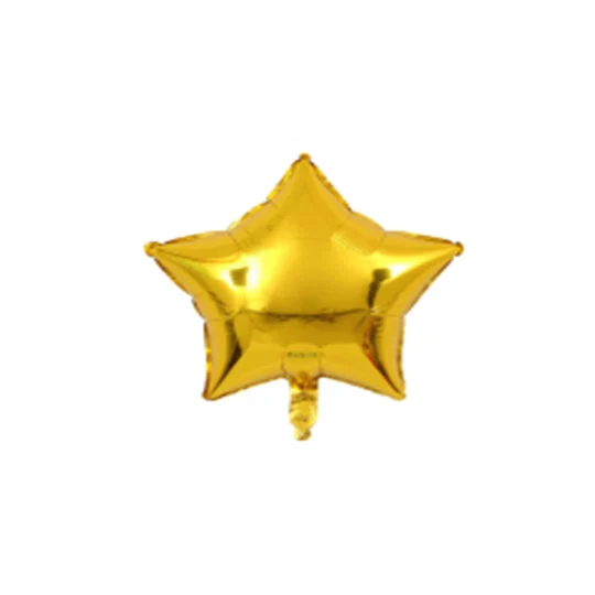 6Pcs Moon and Star Foil Balloons