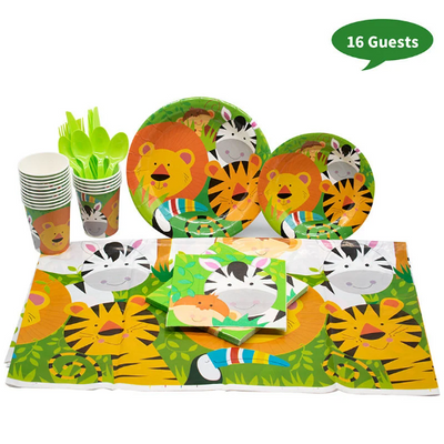 Go Wild with Jungle Safari Plates